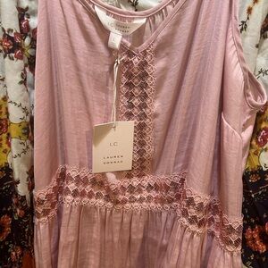 LC Lauren Conrad Pink Tank Top